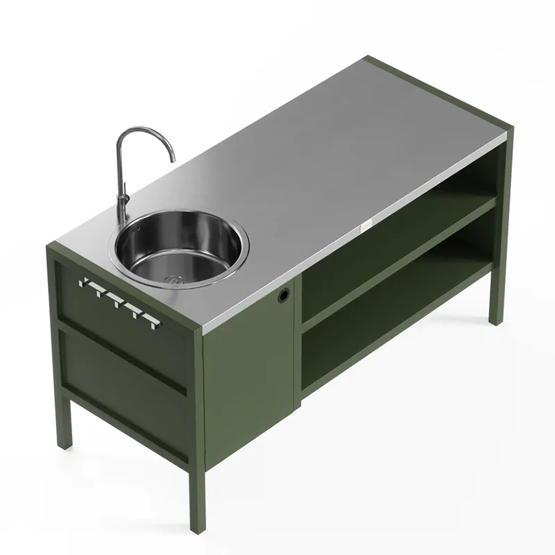 Multi Functional Outdoor Cabinet with Sink