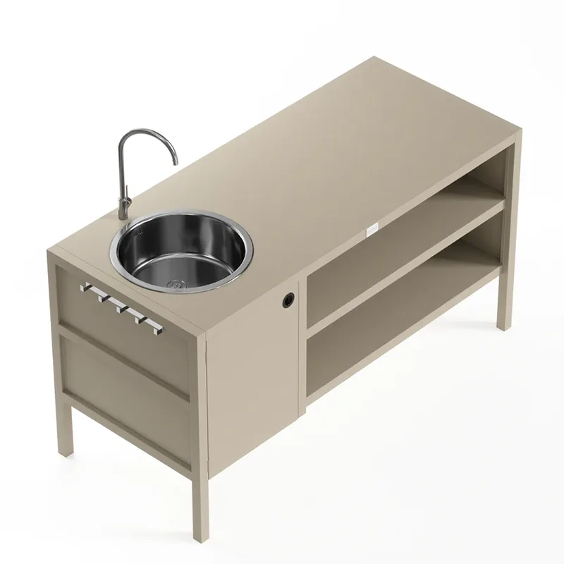 Multi Functional Outdoor Cabinet with Sink