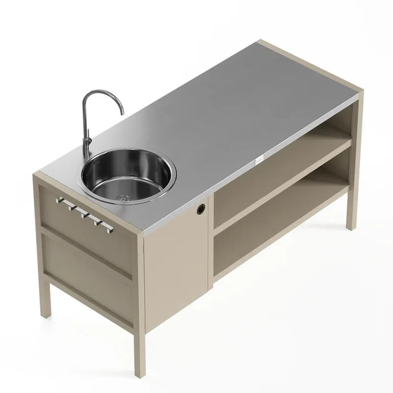 Multi Functional Outdoor Cabinet with Sink