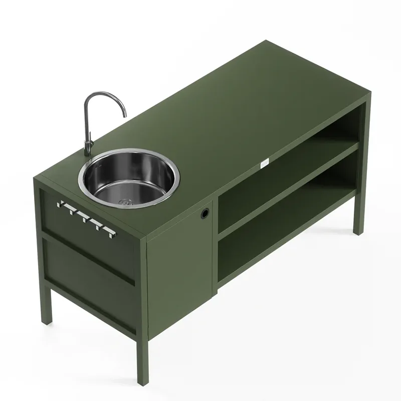 Multi Functional Outdoor Cabinet with Sink