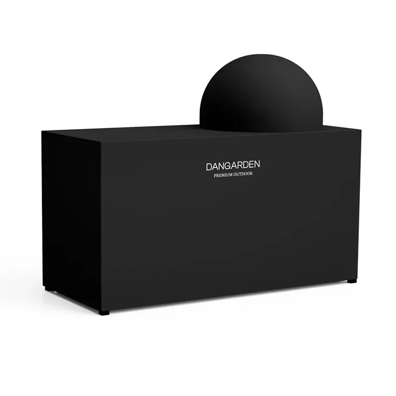 Black Outdoor Cabinet Cover ກັນນ້ໍາ