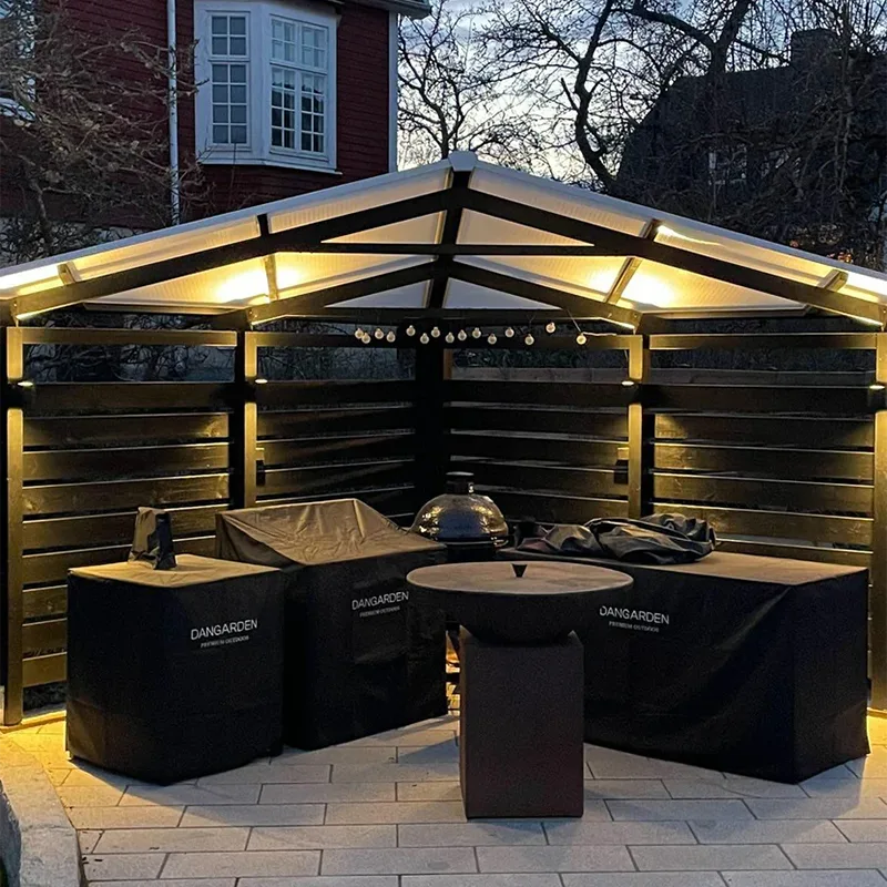 Black Outdoor Cabinet Waterproof Cover