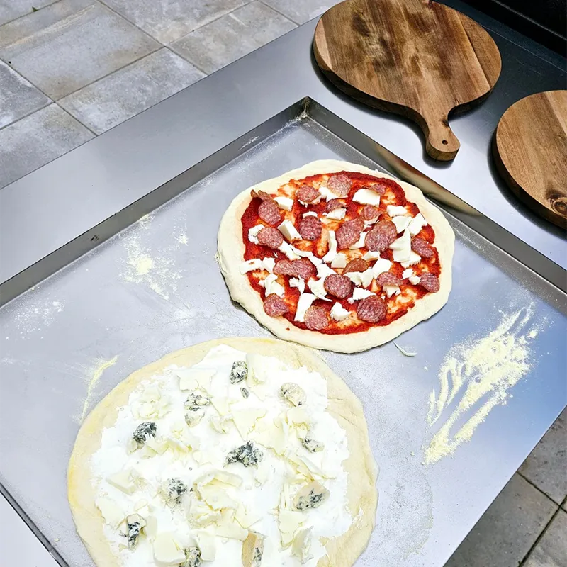 Solid Acacia Wood Pizza Board Tray